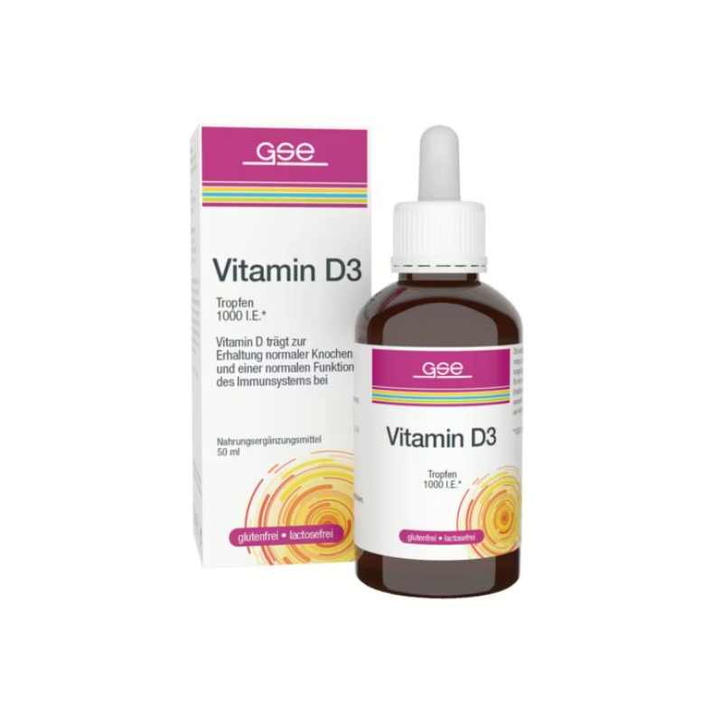 GSE Vitamin D3 Kapljice 50 ml