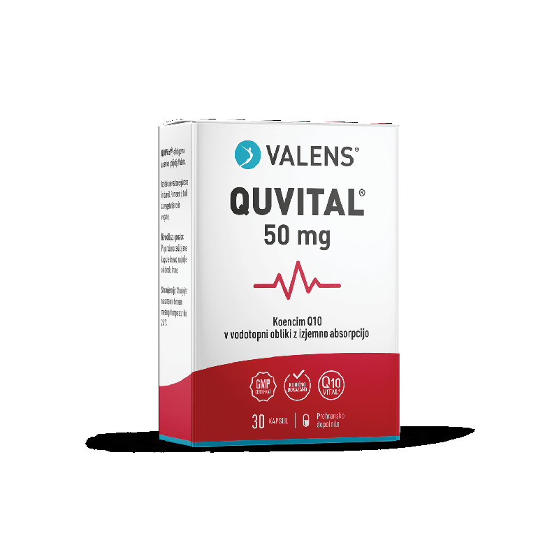 Quvital Q10 50mg 30 kapsul Valens